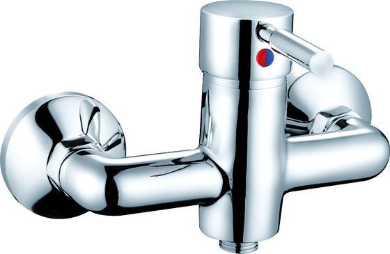 Contemporary Wall Mounted Shower Mixer Made Brass Material T8834A