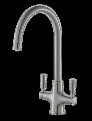 Double Handle Kitchen Mixer Faucet Made of Brass Material T93016A